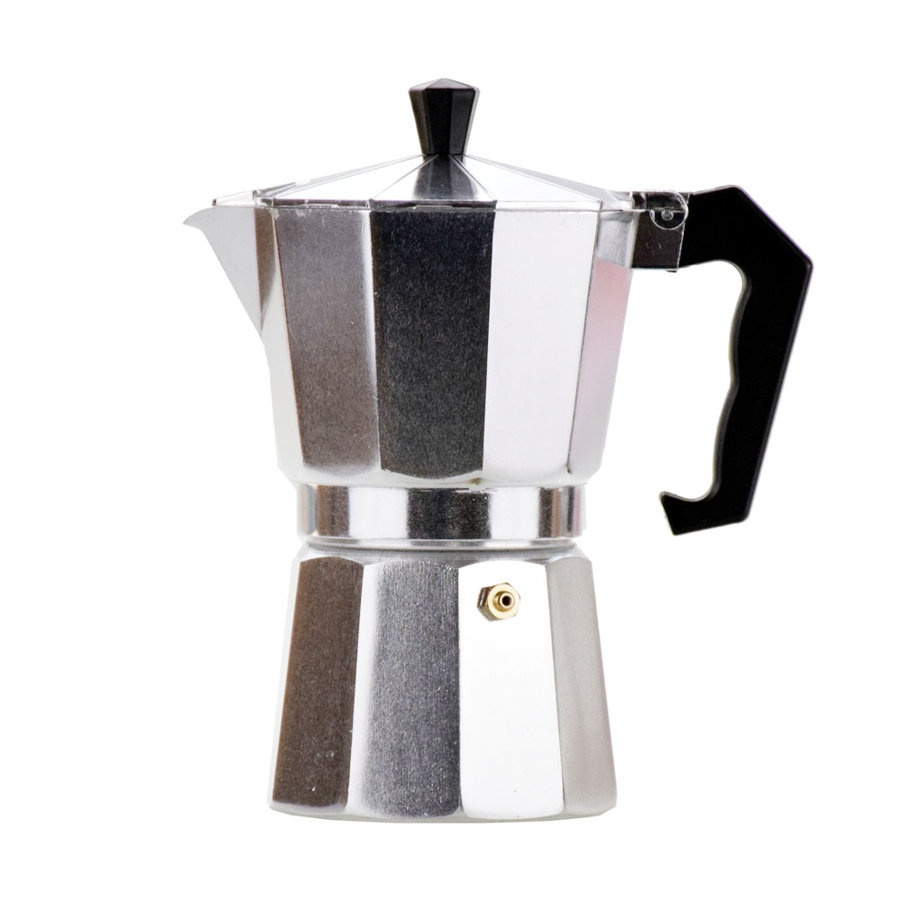 Cafetera para estufa, cafetera espresso, cafetera percolador, cafetera italiana, fácil de limpiar y fácil de operar, una opción excelente para el hogar y para ir de camping. Cafetera de 6 tazas.