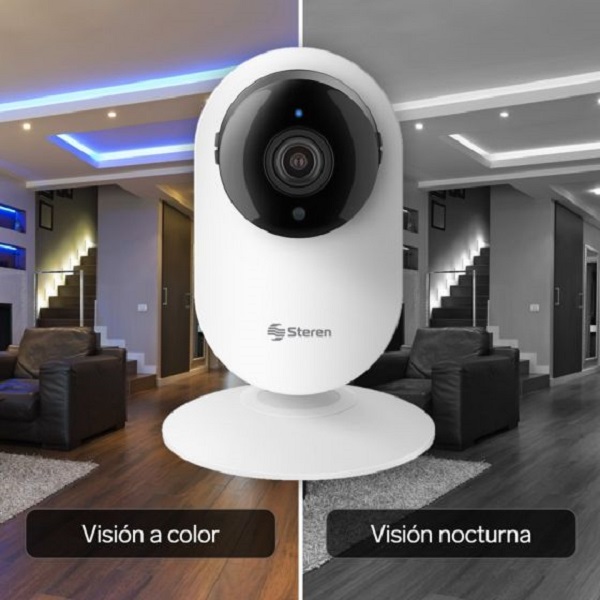2pz Cámaras Seguridad WiFi STEREN CCTV-204 más memorias 64GB