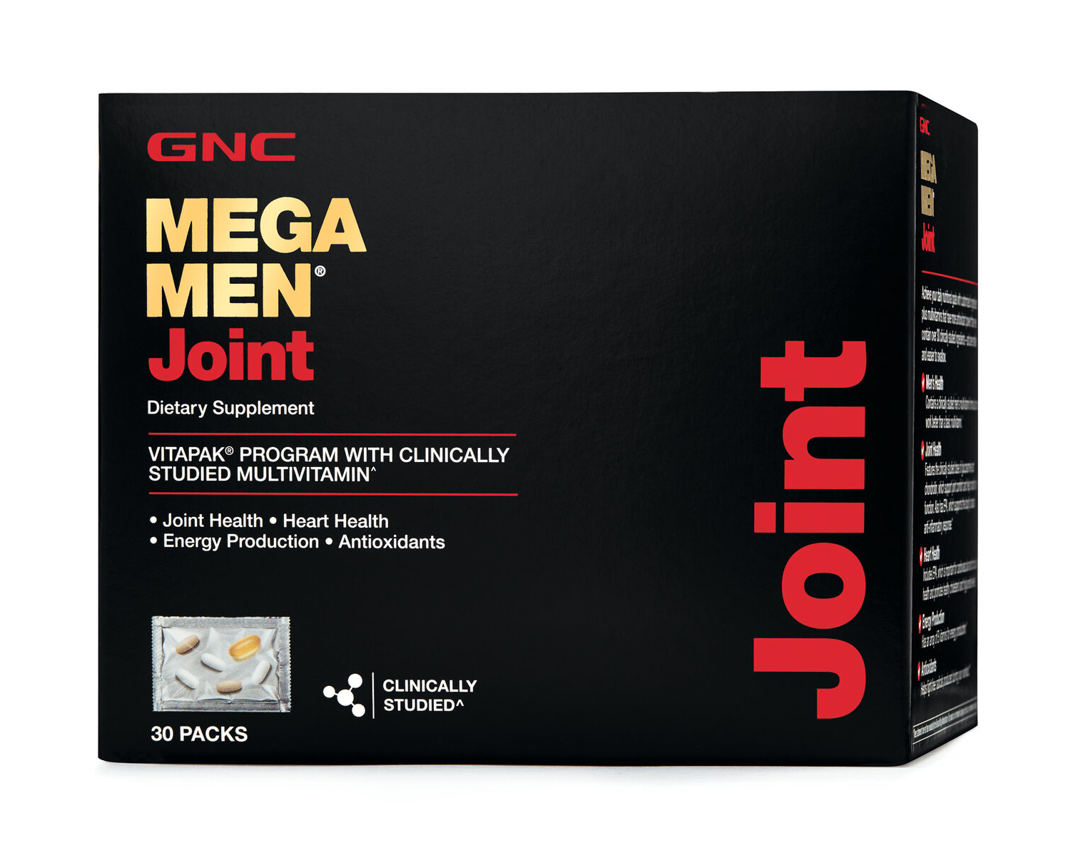 GNC MEGA MEN Joint Vitapak 30 dias Coyonturas Glutamina Arginina