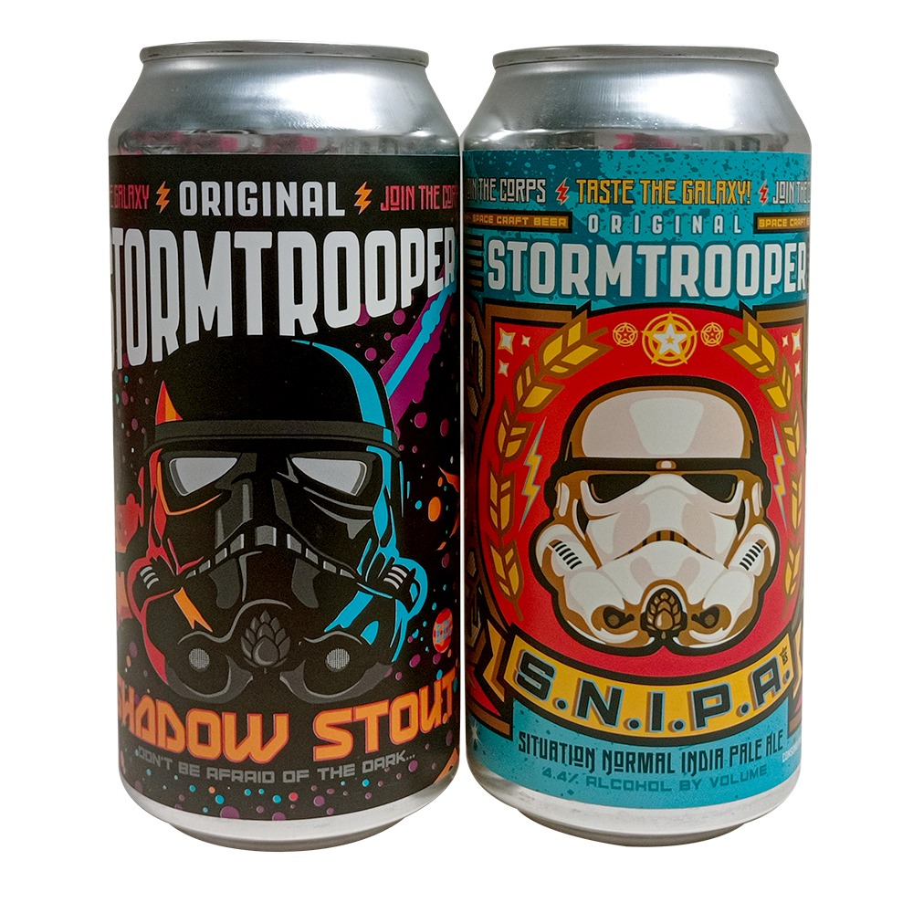 Gift Pack Cerveza Stormtrooper Duo con Vaso