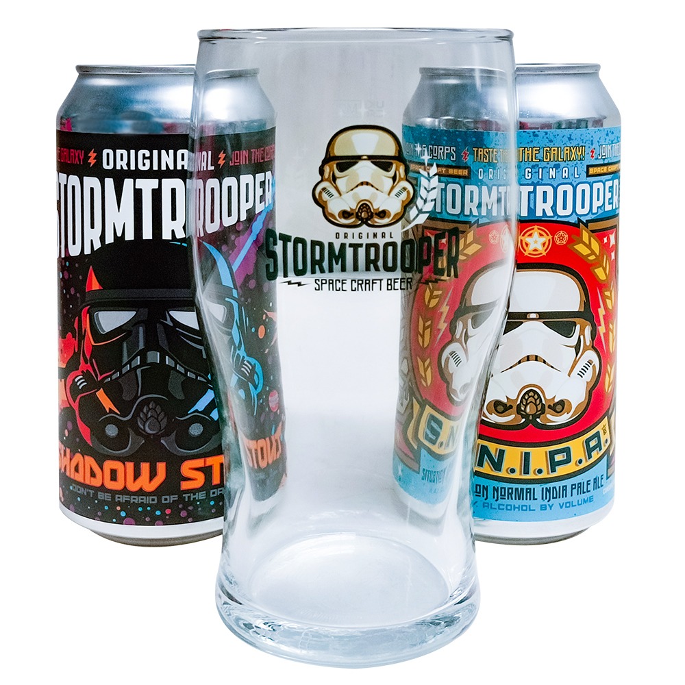 Gift Pack Cerveza Stormtrooper Duo con Vaso