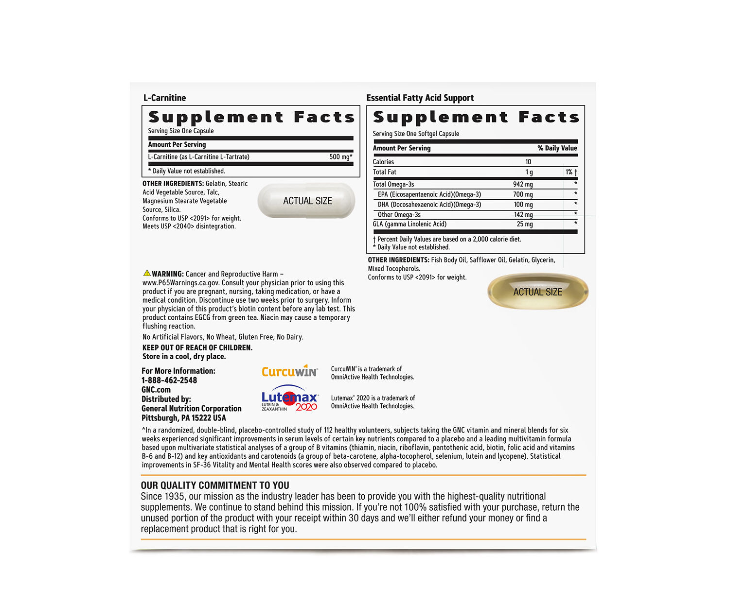 GNC WOMEN Multivitamina Energy and Metabolism Vitapak 30 dias