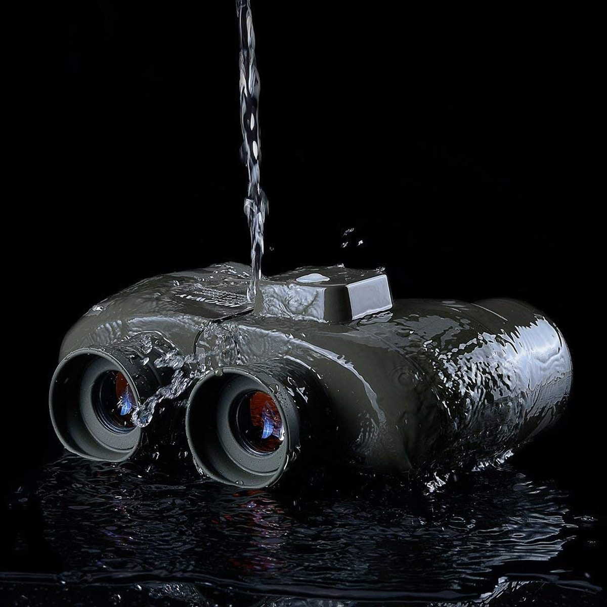 Binoculares Tácticos Quasar Qv50 Hd 10x Militar / Marino