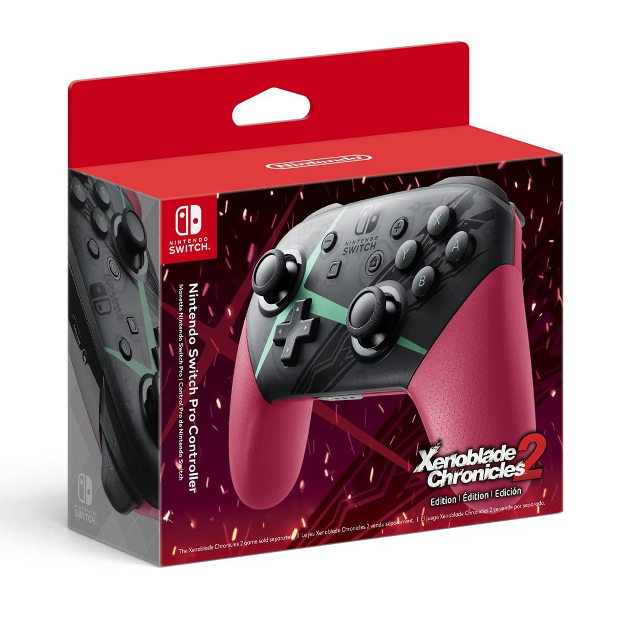 Nintendo Switch Pro Control Japones (edicion especial Xenoblade)