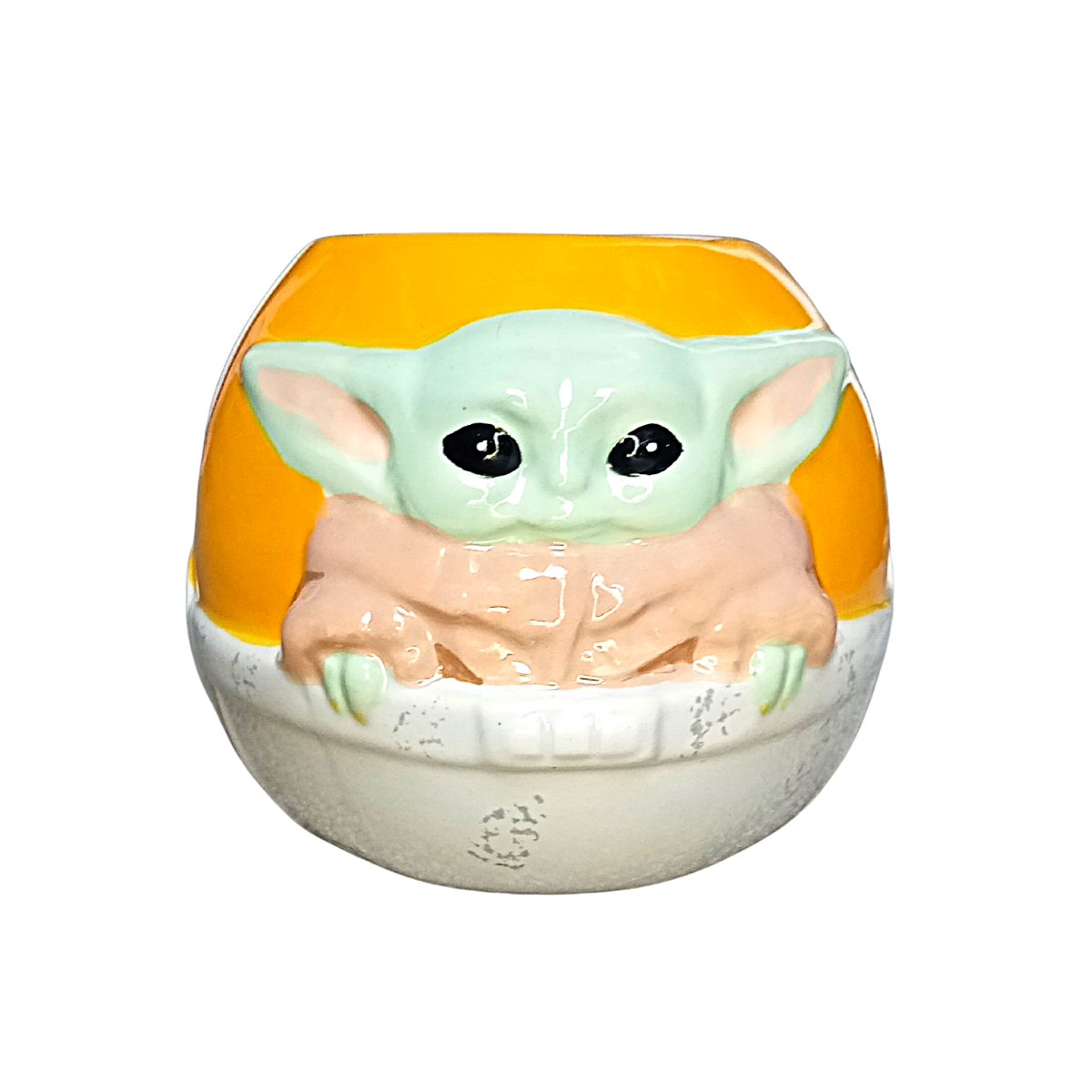 Taza De Star Wars Baby Yoda Coleccionable De Cerámica 3d