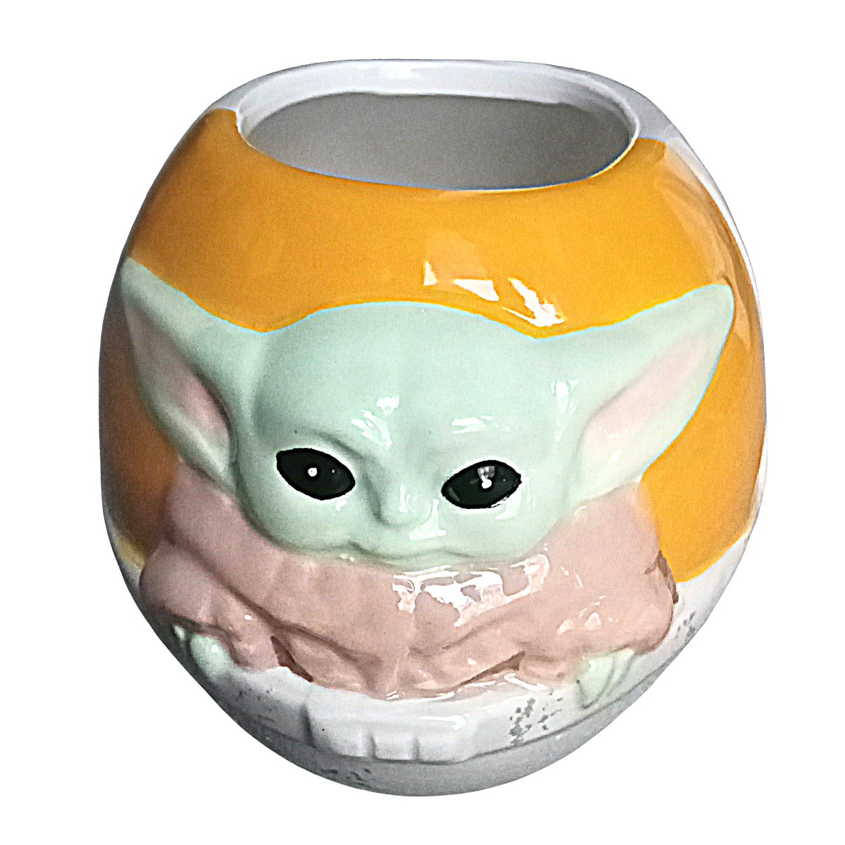 Taza De Star Wars Baby Yoda Coleccionable De Cerámica 3d