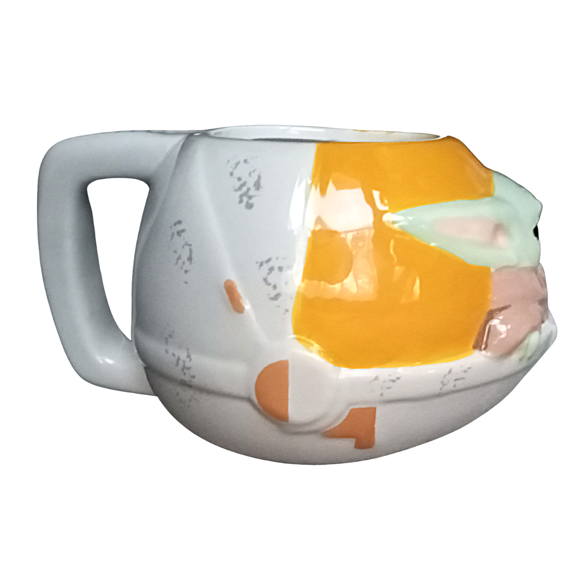 Taza De Star Wars Baby Yoda Coleccionable De Cerámica 3d