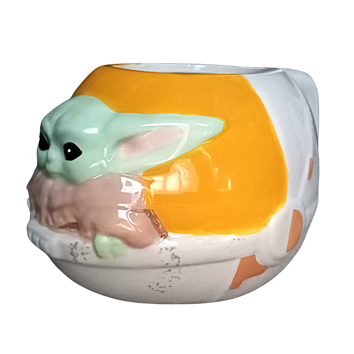 Taza De Star Wars Baby Yoda Coleccionable De Cerámica 3d