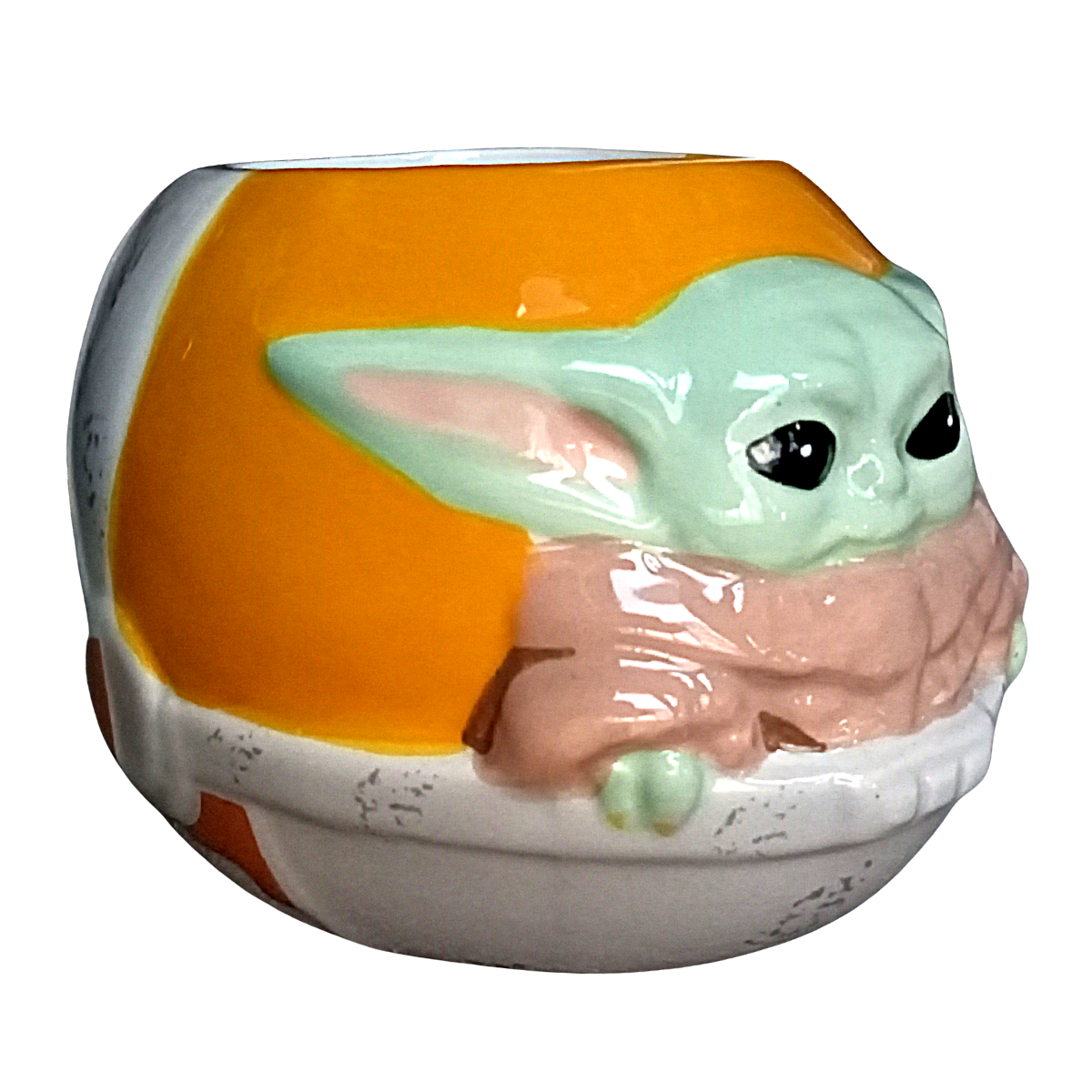 Taza De Star Wars Baby Yoda Coleccionable De Cerámica 3d