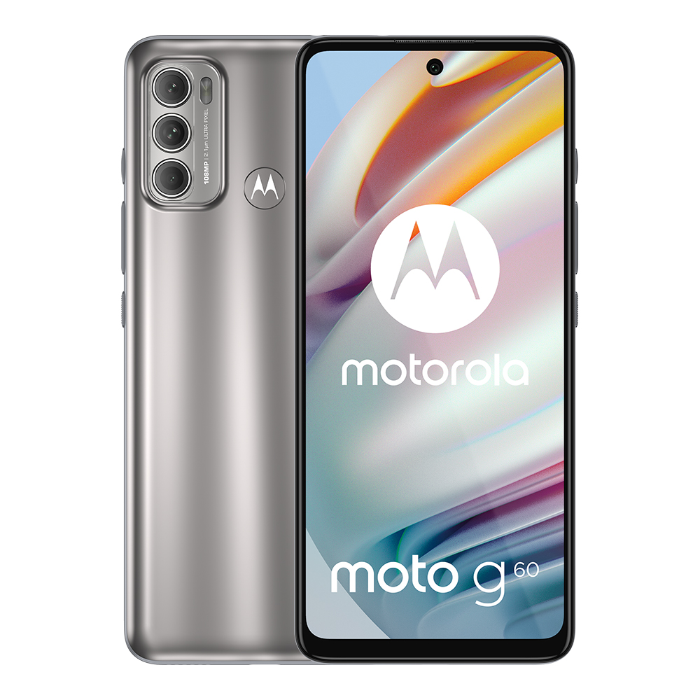 CELULAR MOTOROLA MOTO G60 SE PLATA 128GB DESBLOQUEADO
