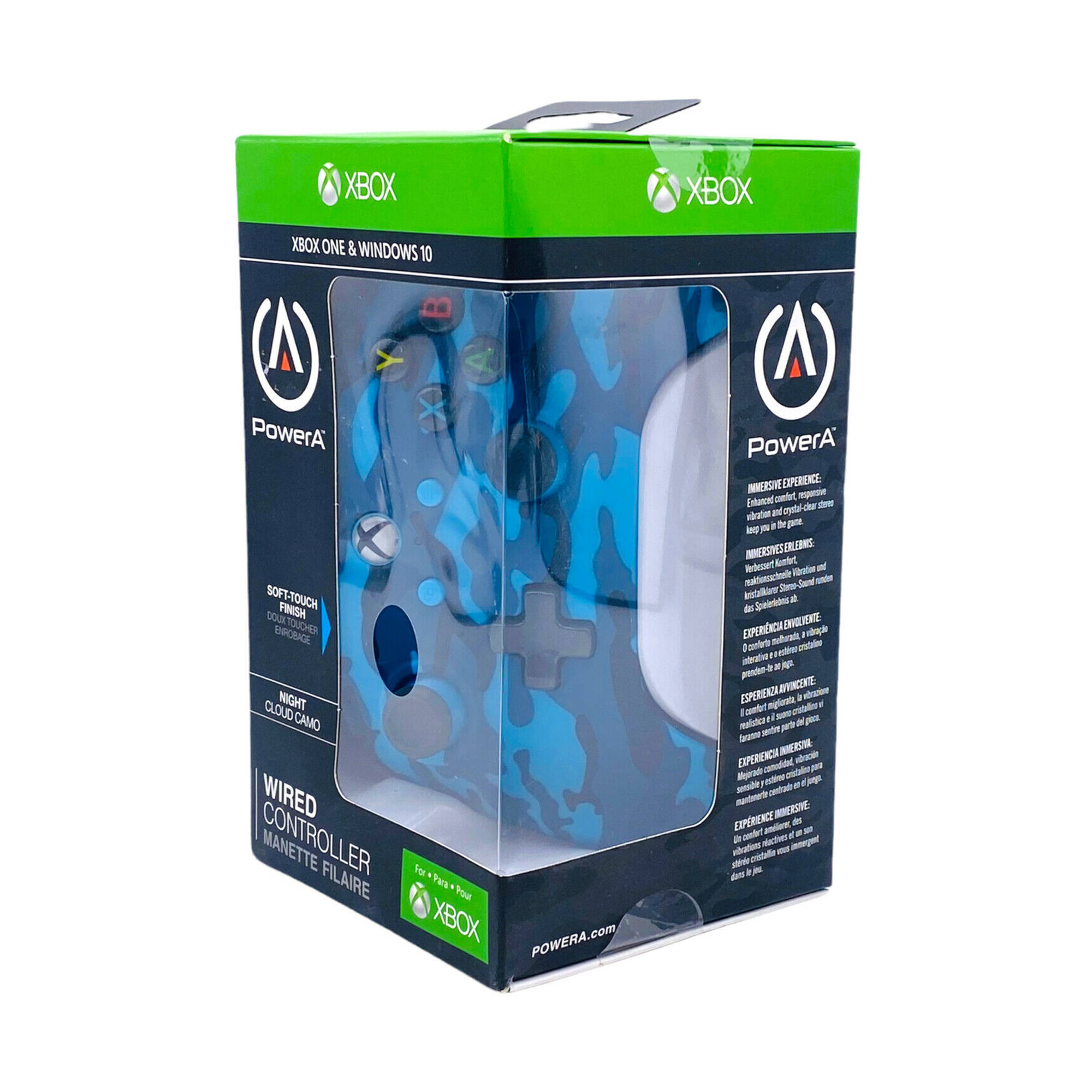contro para xbox one y windows 10 AZUL CAMO 