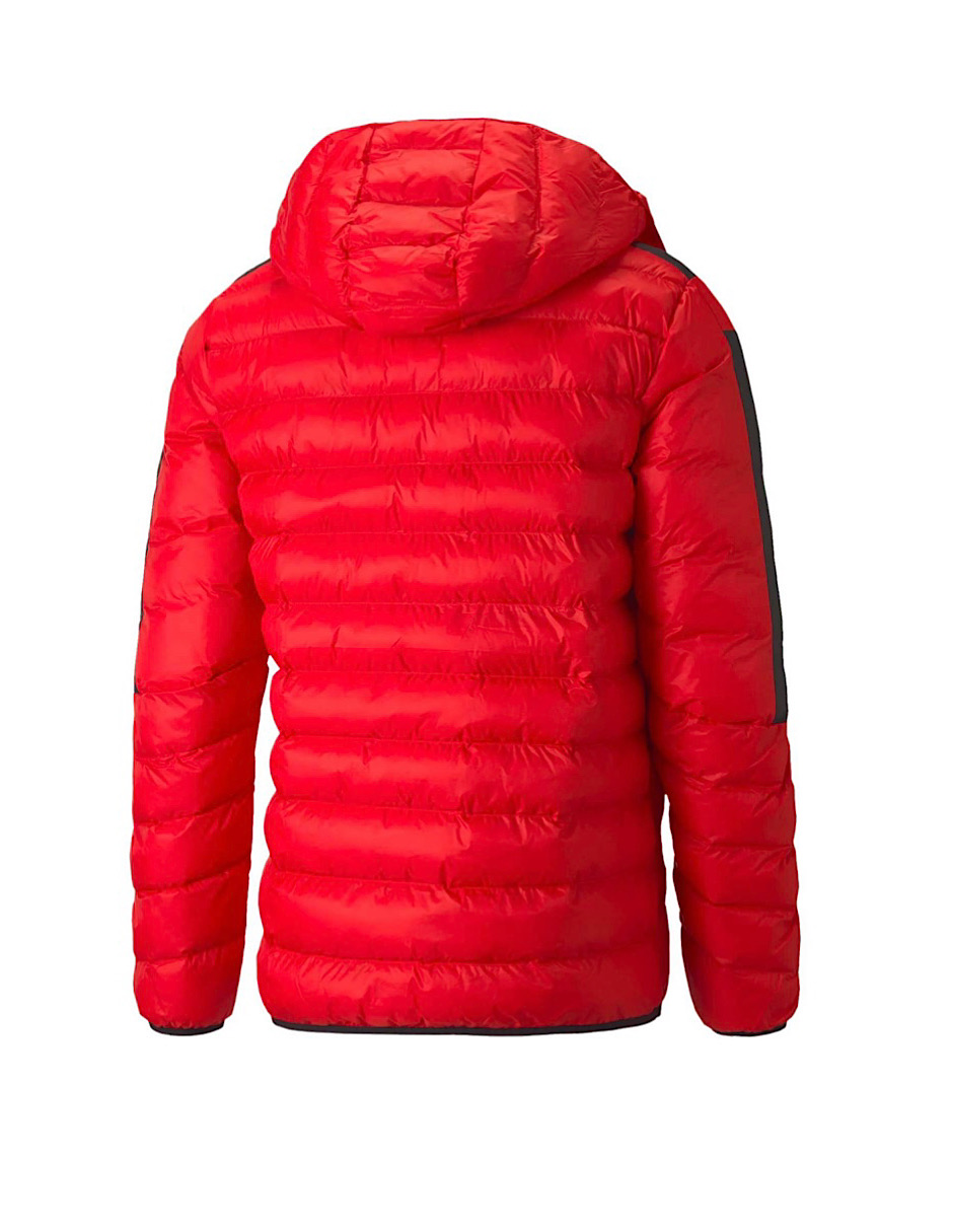 CHAMARRA PUMA SCUDERIA FERRARI RACE T7 ECOLITE ROJA CON NEGRO (531655-02)
