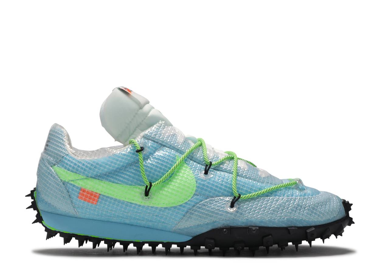 Nike Waffle Racer Off-White Vivid Sky 