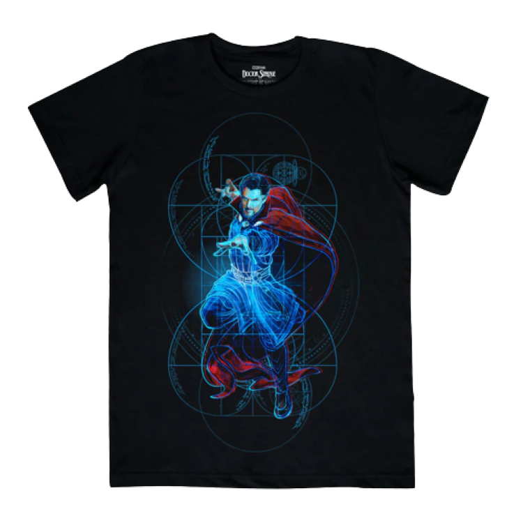 Playera Astral form Doctor Strange hombre Mascara de Látex