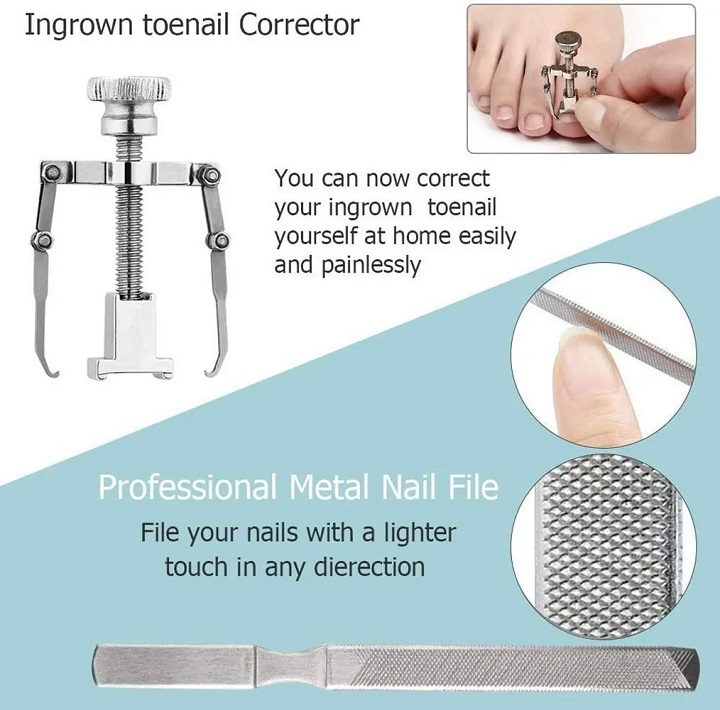 Kit De Herramientas Para Uñas Encarnadas 6 Piezas