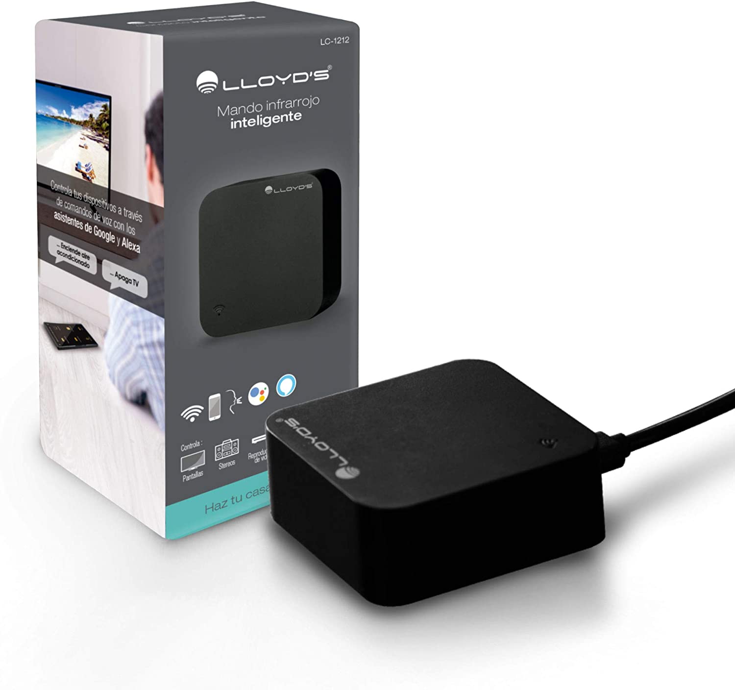 Control Inteligente Universal, Compatible con Alexa