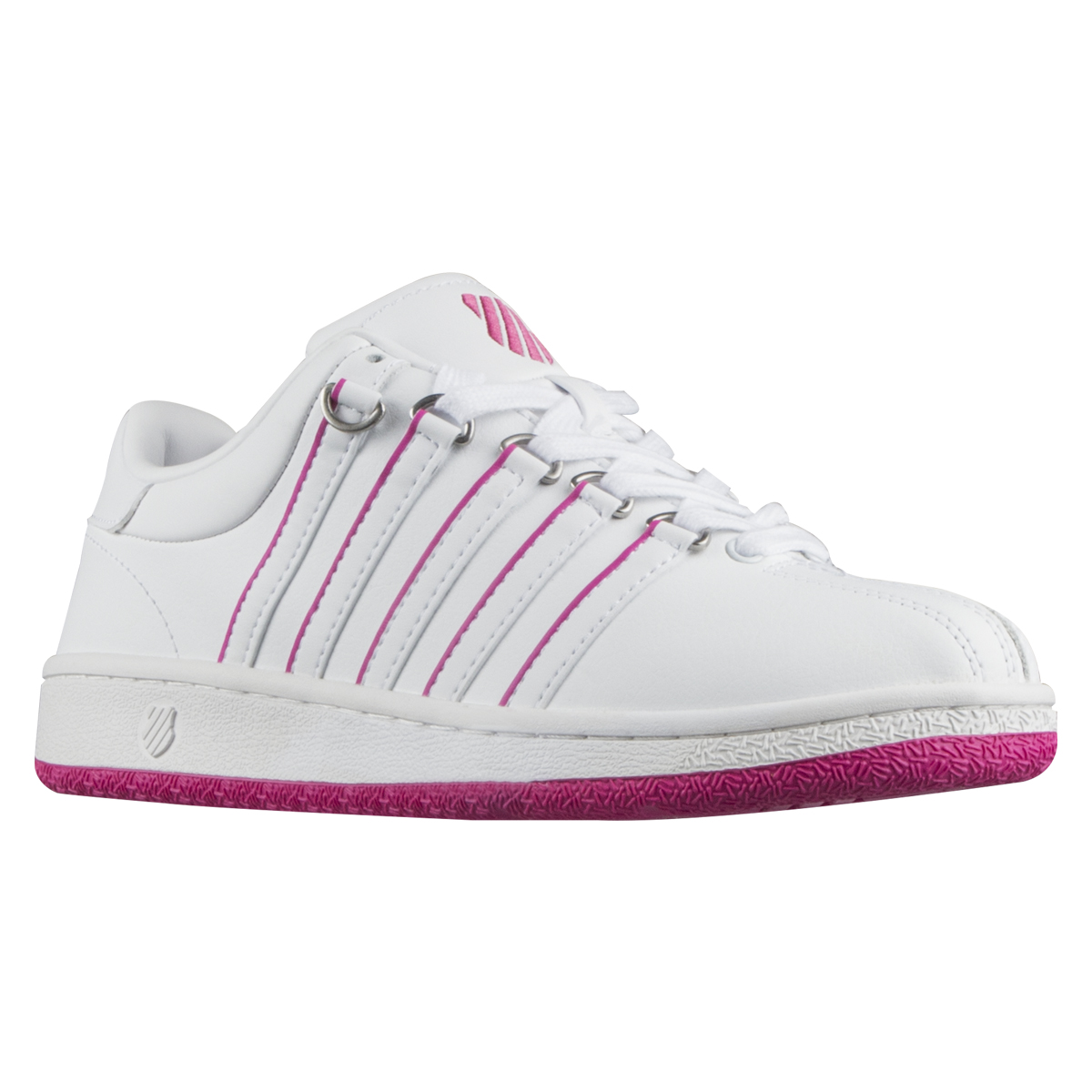 Tenis K-SWISS Classic VN para Mujer color Blanco con Rosa