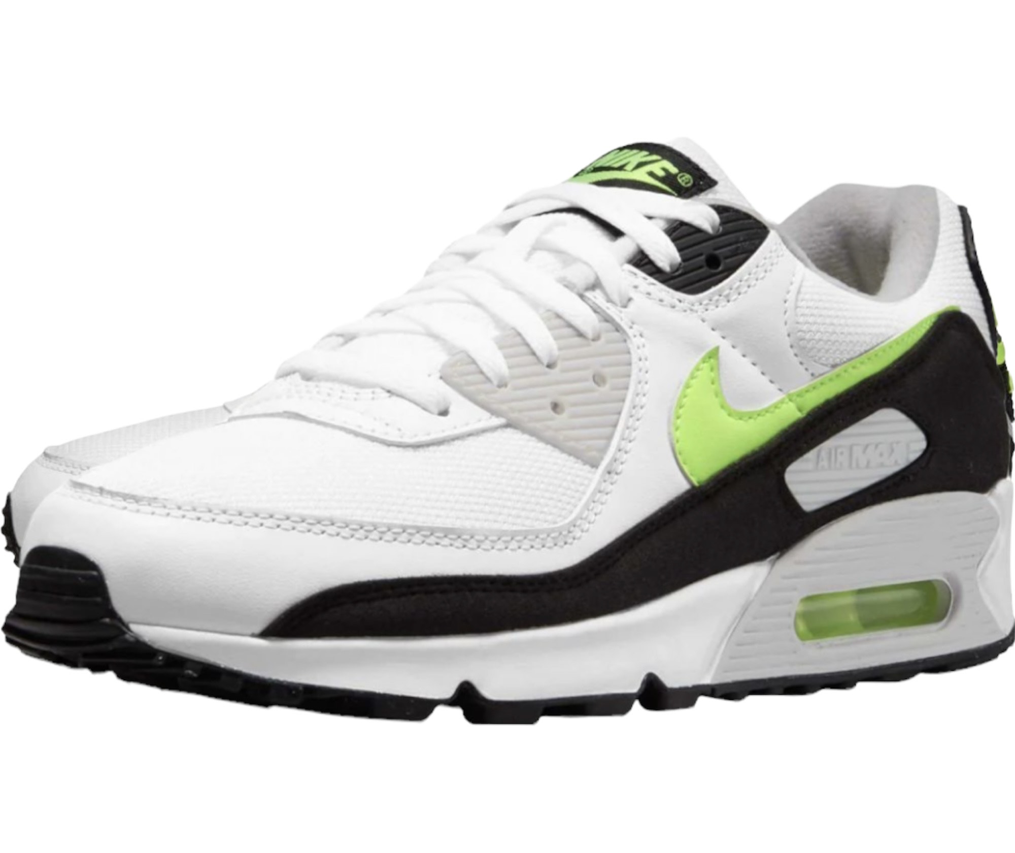 Tenis Nike Air Max 90 Hot Lime Black Neutral Grey (CZ1846-100)