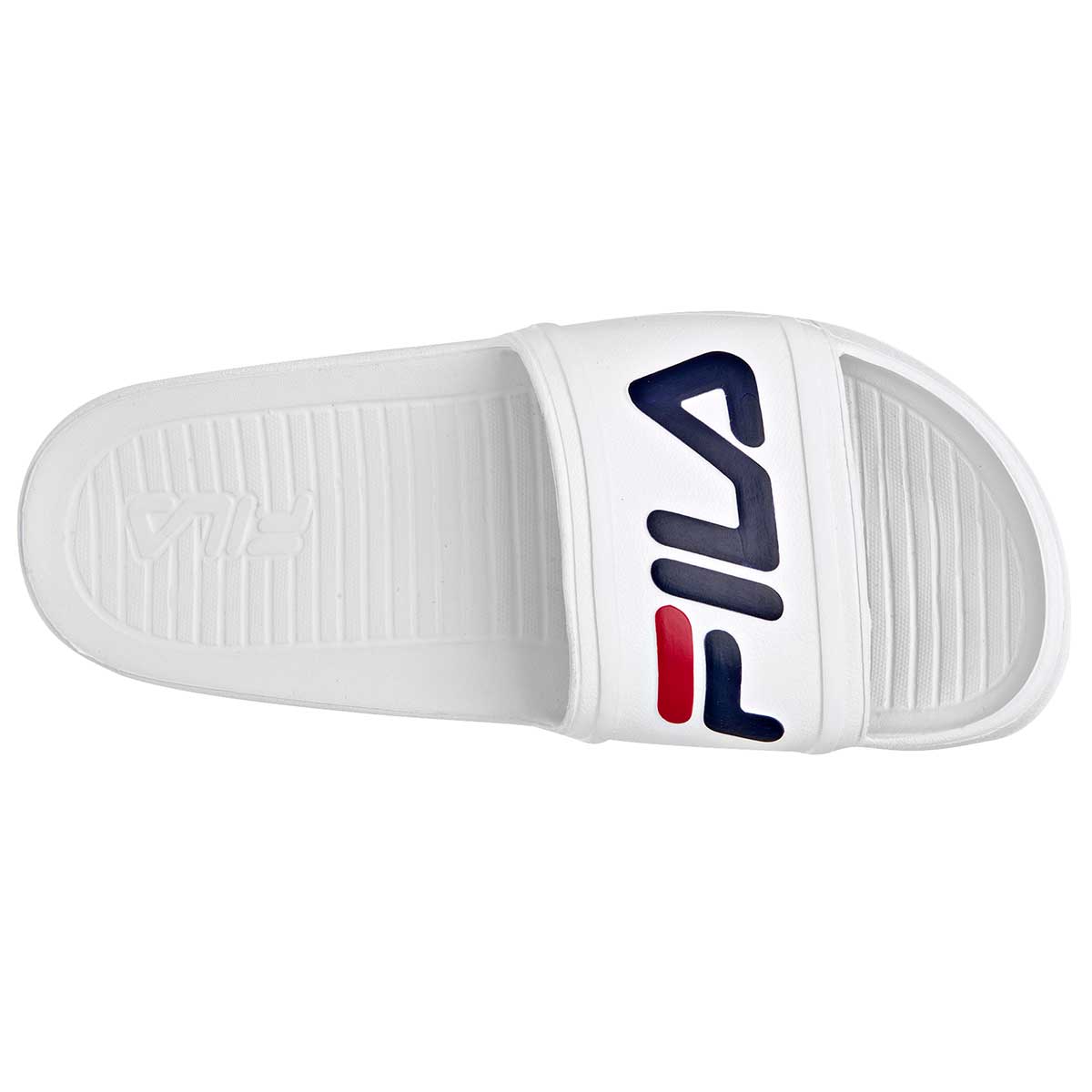 Sandalias Fila Sleek Slide Lt Blanco Mujer.