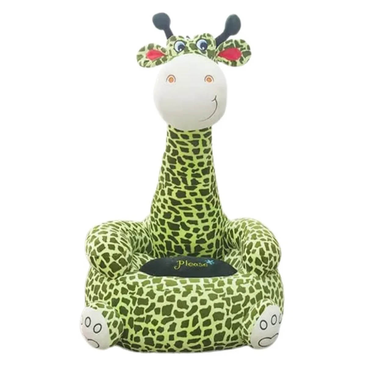 Sillón Para Niños Tipo Puff En Forma De Jirafa