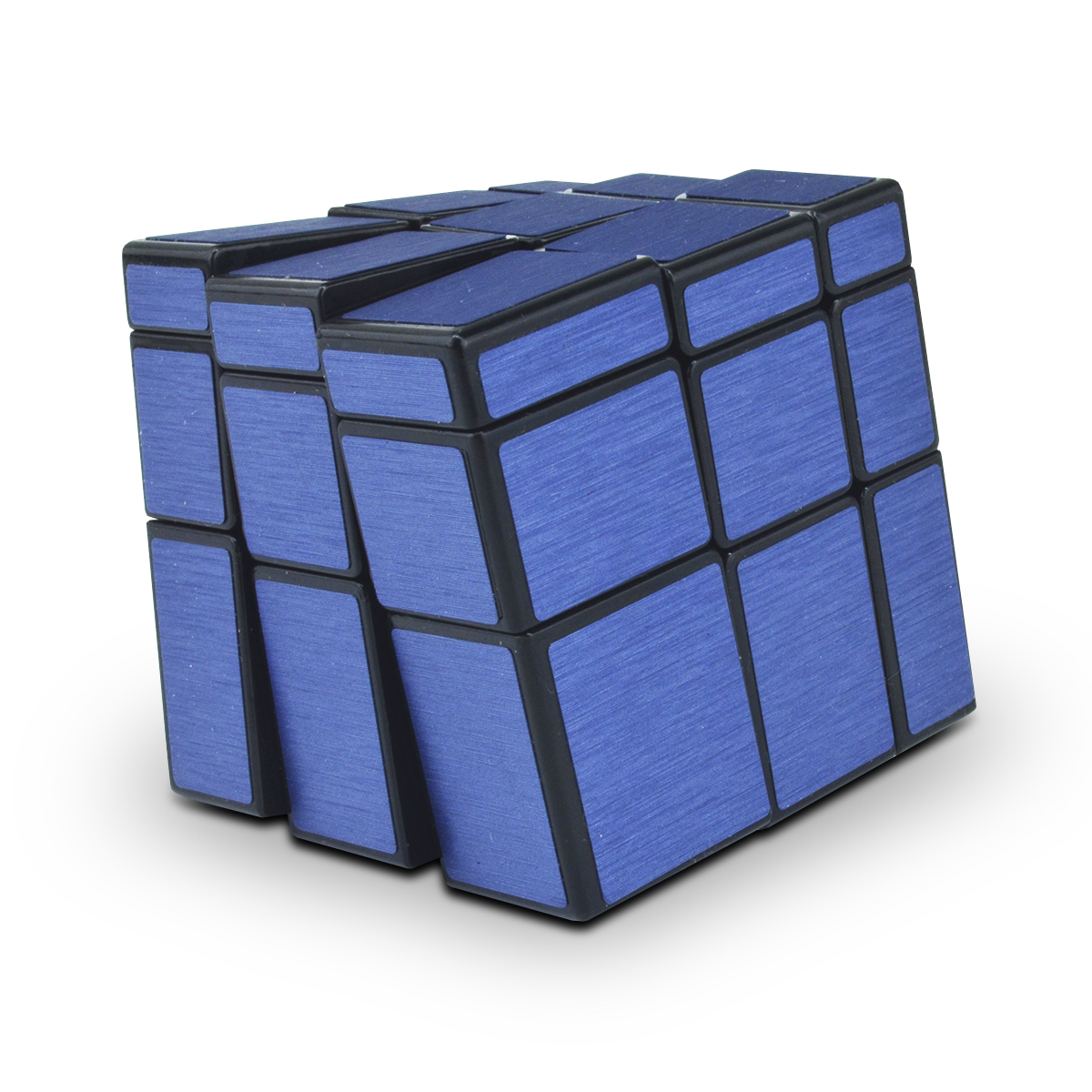 Qiyi Cubo Mirror 3x3 Rompecabezas Original Variación Cubo de Espejo (Azul)