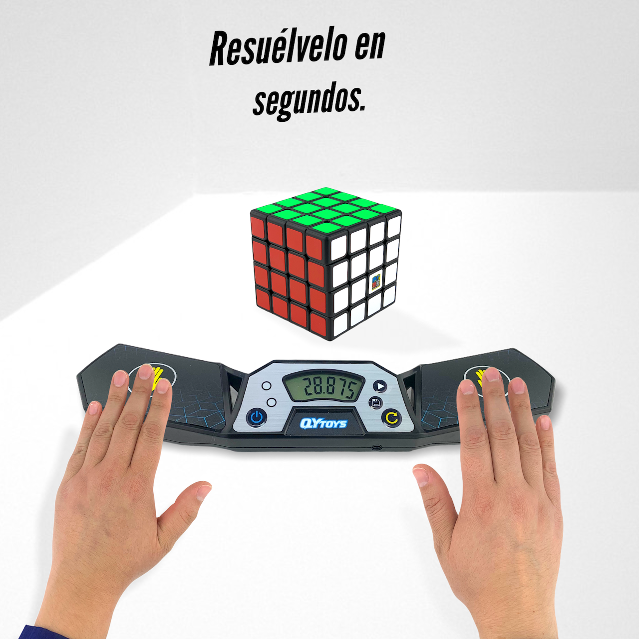 Cubo Rubik 4x4 Moyu Negro SpeedCube Rompecabezas de Agilidad alta calidad