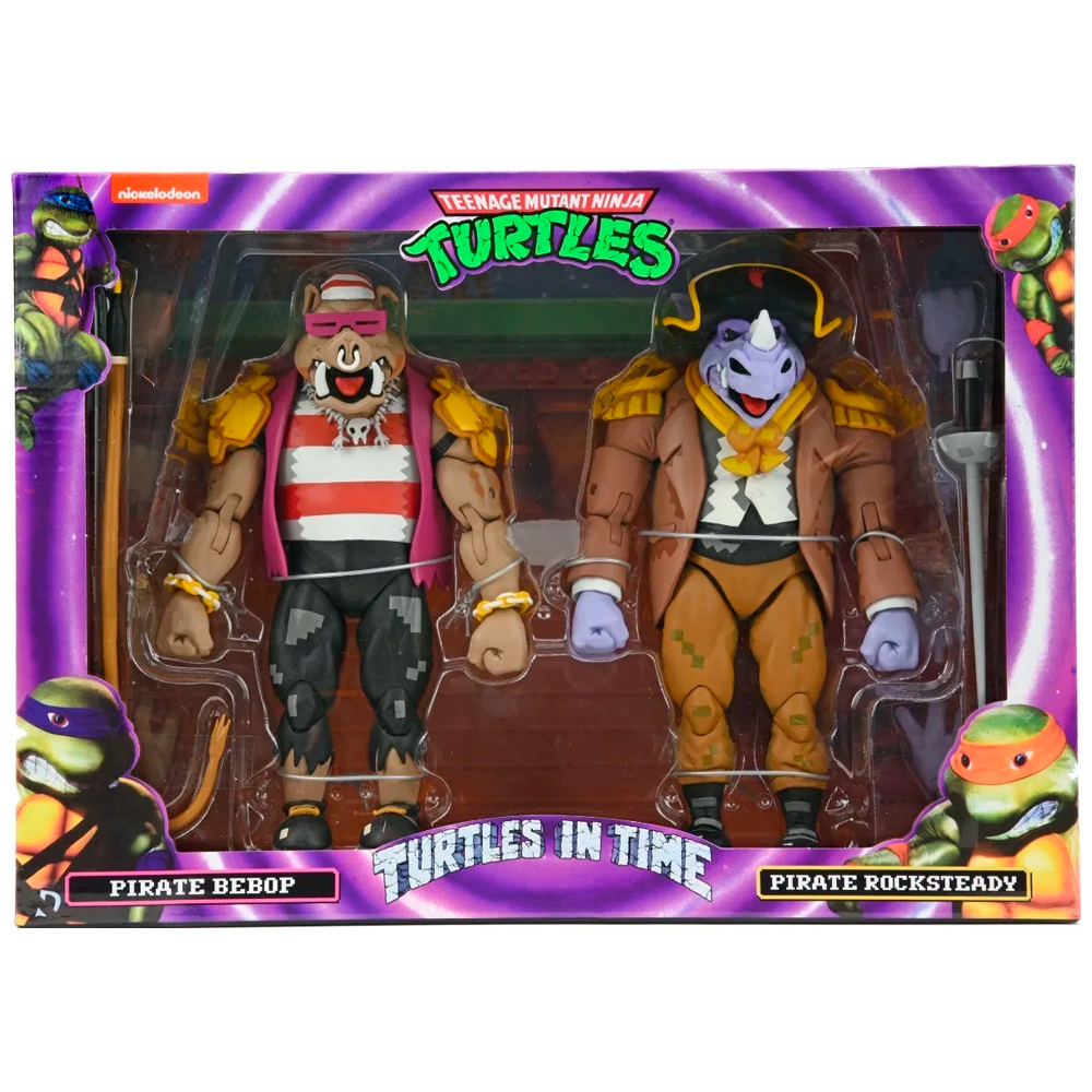 Tortugas Ninja Bebop y Rocksteady Piratas