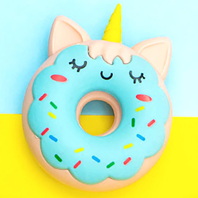 Goma Borrador En Forma De Donita Kawaii 3d Figura 1Pza