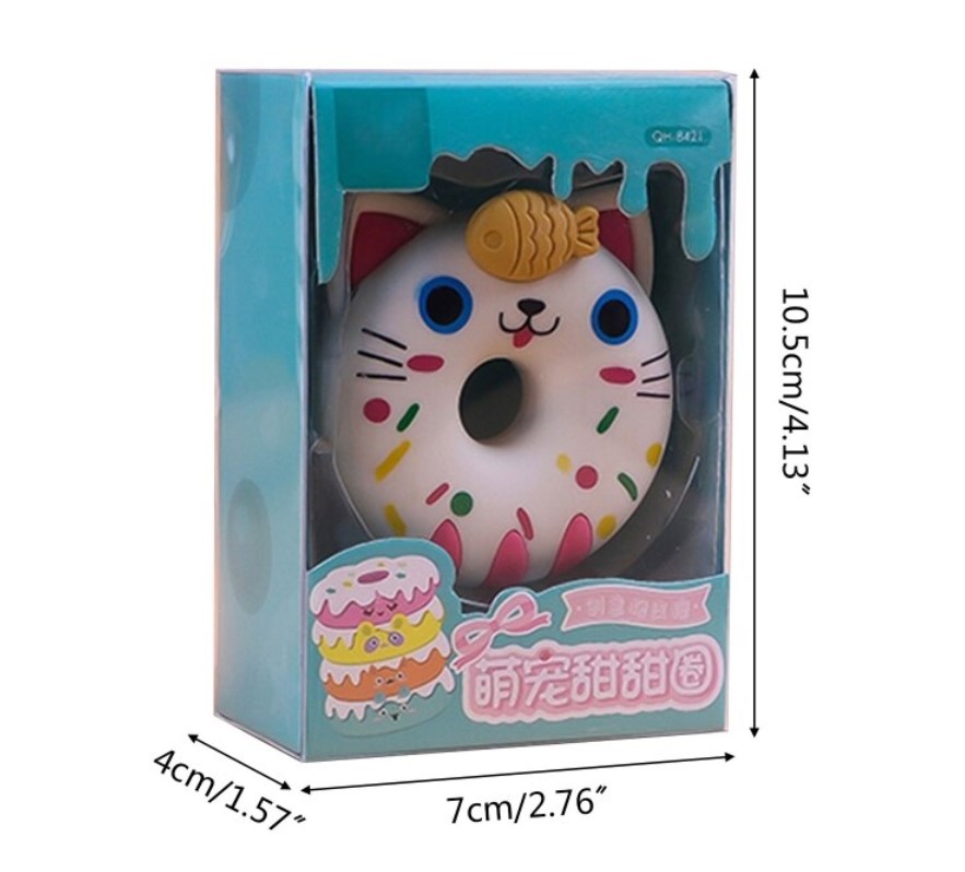 Goma Borrador En Forma De Donita Kawaii 3d Figura 1Pza