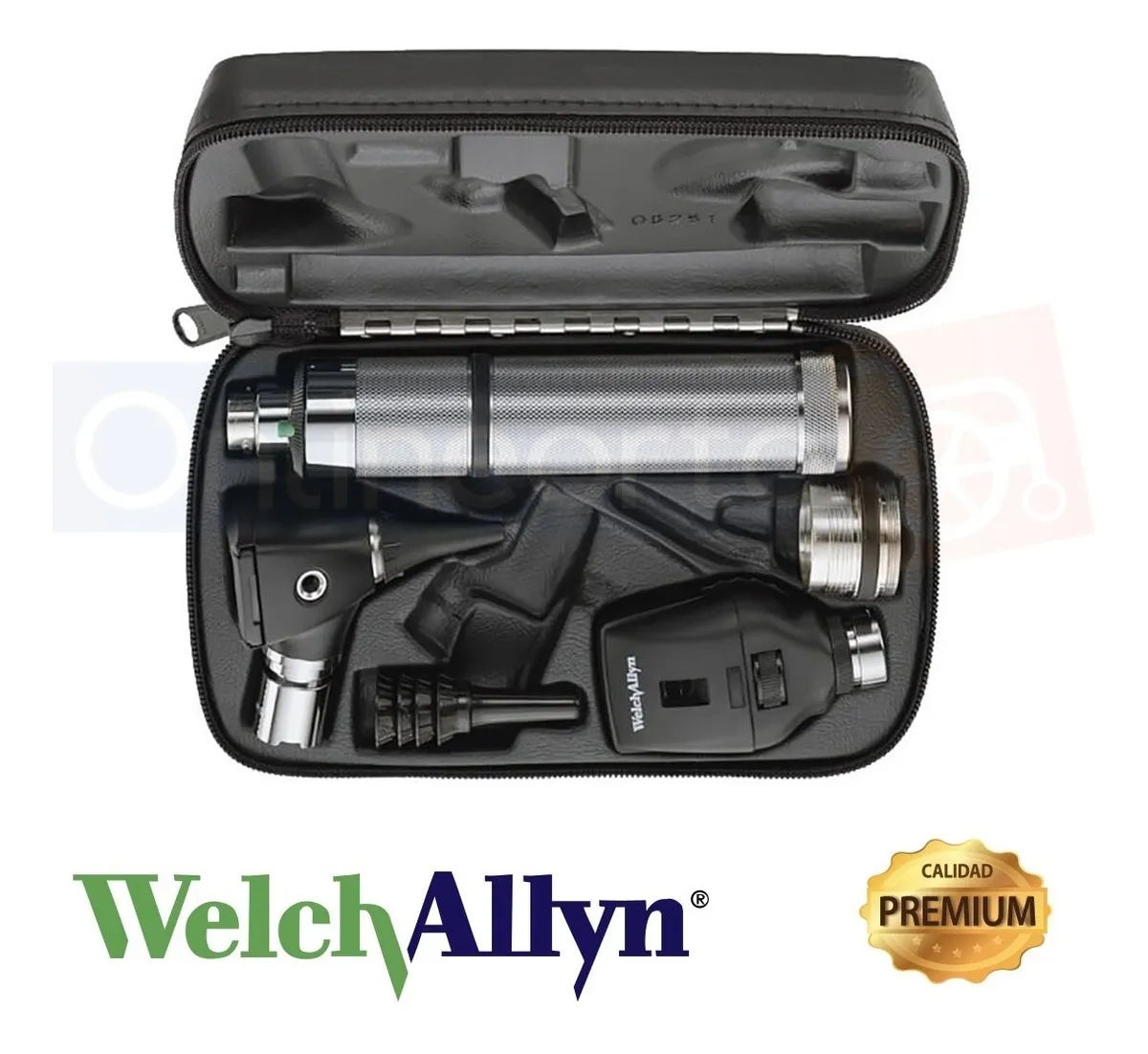 Estuche De Diagnostico Halogeno Recargable 3.5v Welch Allyn