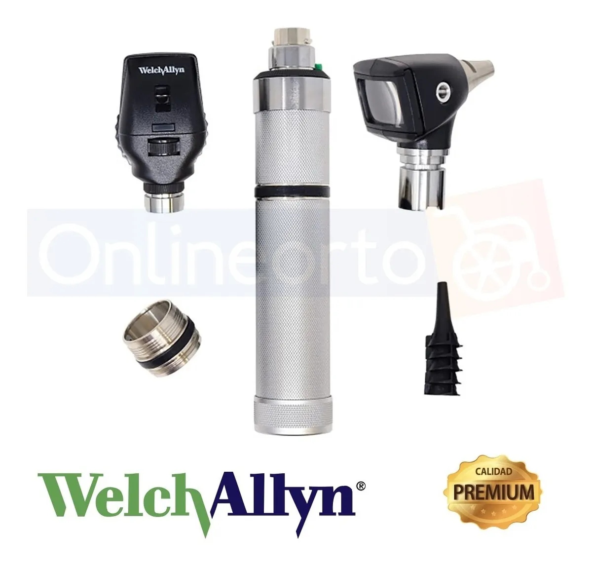 Estuche De Diagnostico Halogeno Recargable 3.5v Welch Allyn