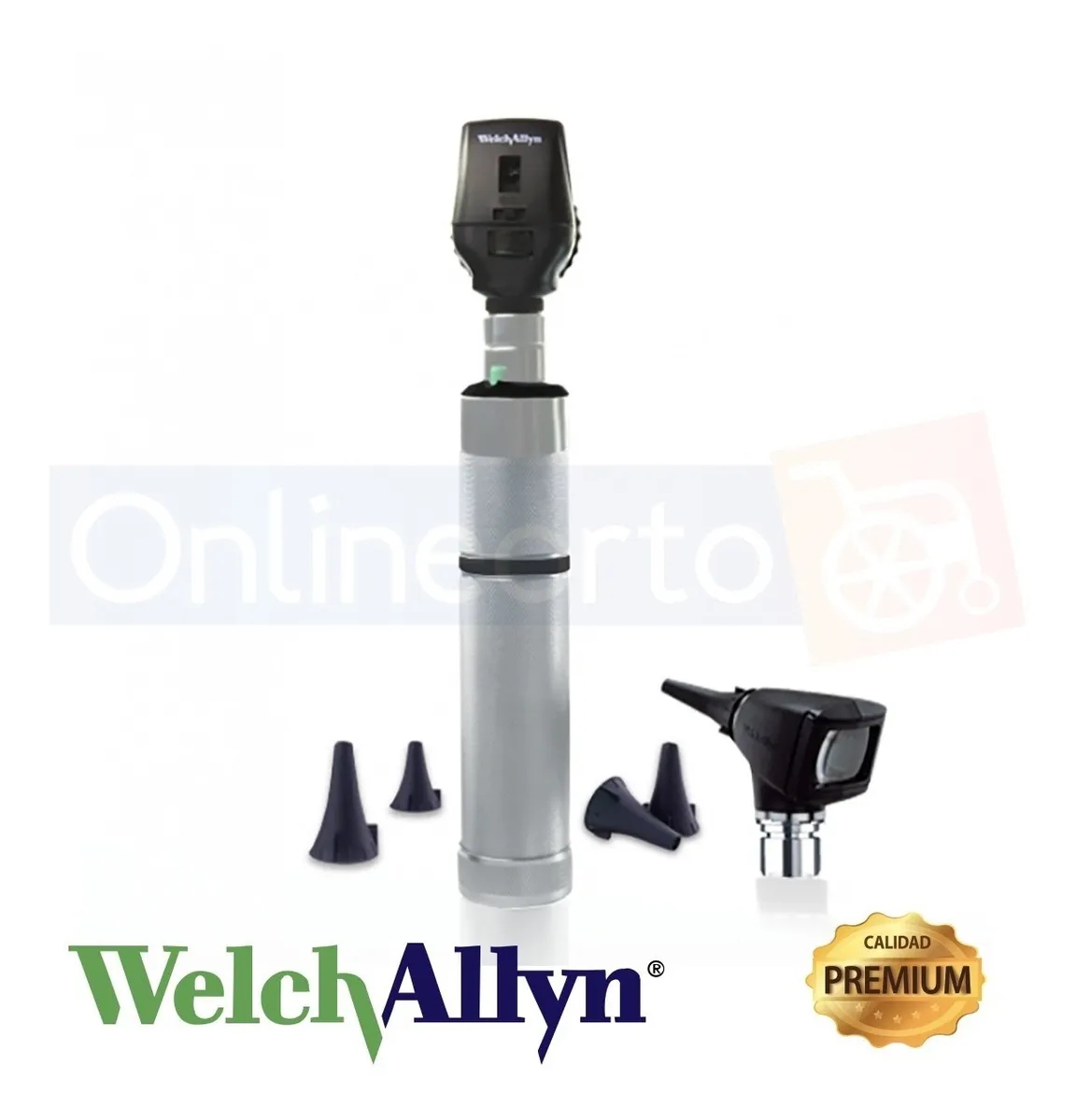 Estuche De Diagnostico Halogeno Recargable 3.5v Welch Allyn