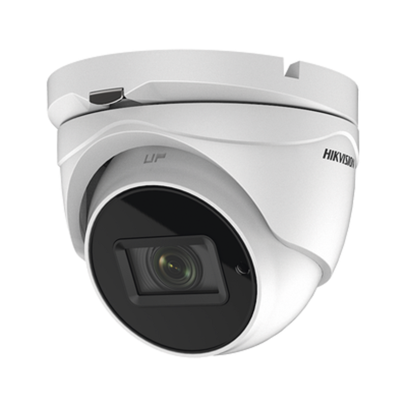 Eyeball TURBOHD 4K (8 Megapixel) / Lente Mot. 2.7 a 13.5 mm / IR EXIR 60 mts / Exterior IP67 / dWDR / TVI-AHD-CVI-CVBS / 9 a 15 VCD