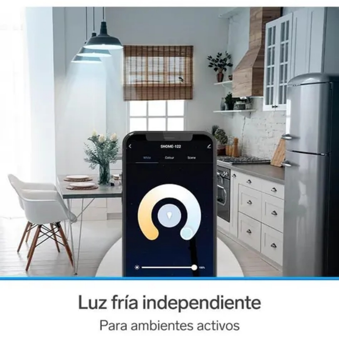 Steren Shome-122 Foco Led Wi-fi Multicolor, 15 W