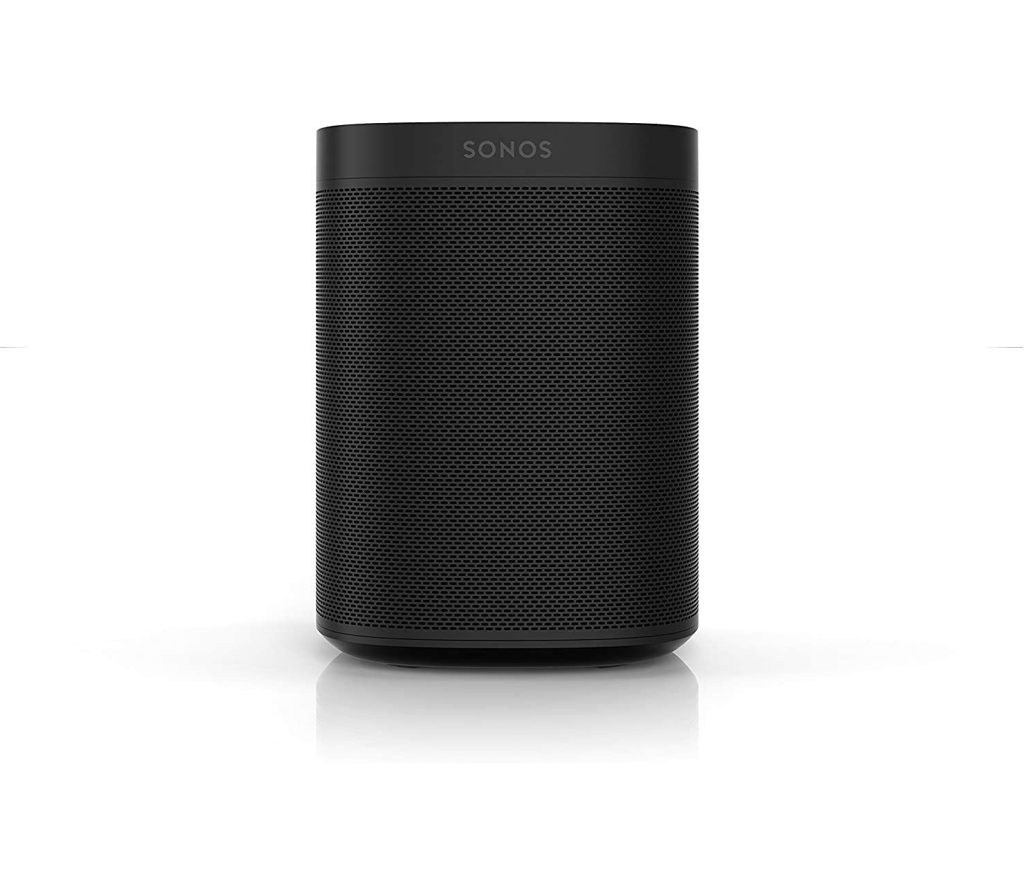 Poderosa bocina inalámbrica e inteligente Sonos One Generación 2 ONE-GEN2-NEG controlada por voz con Amazon Alexa y Asistente de Google NEGRO de alta potencia