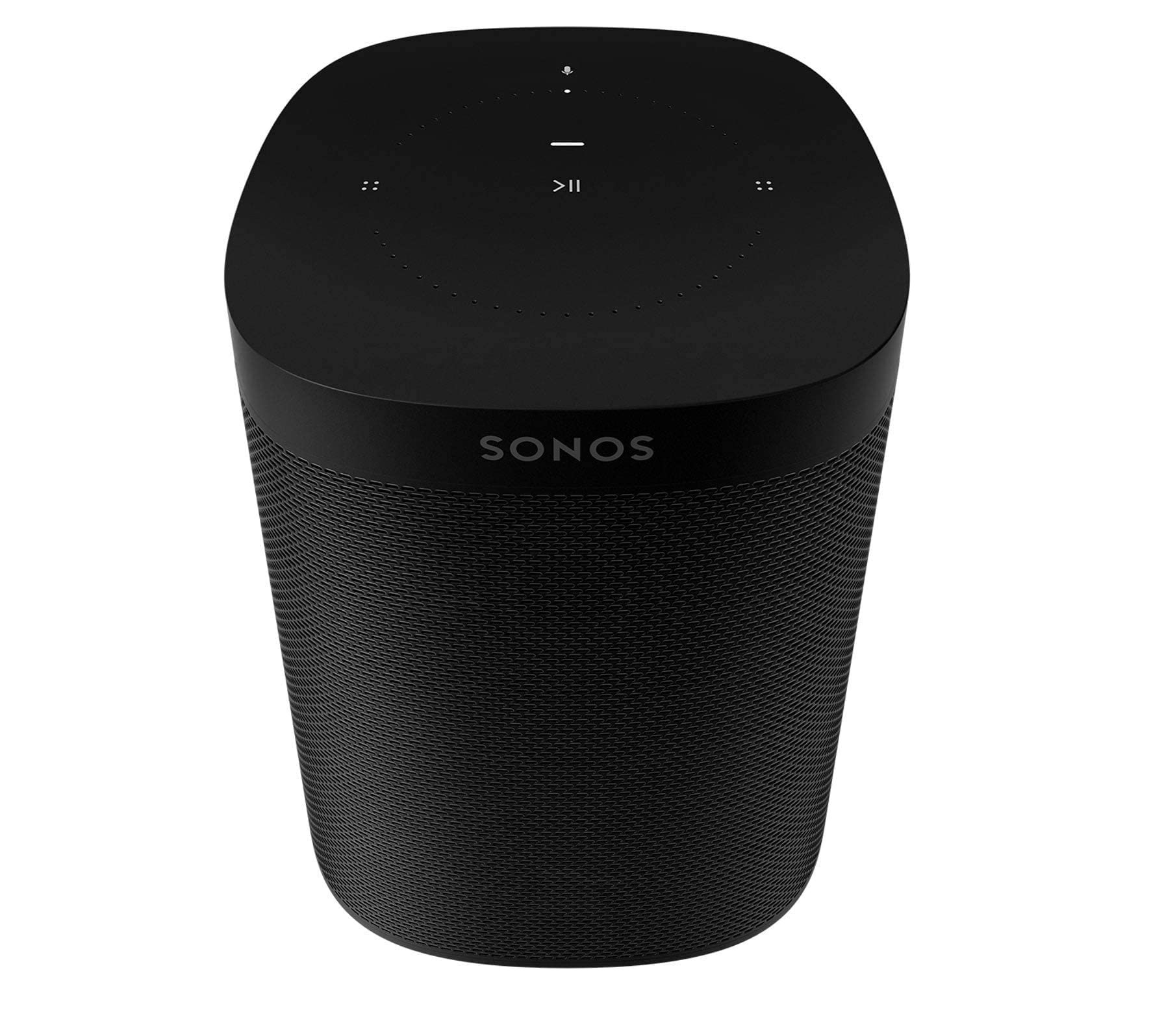 Poderosa bocina inalámbrica e inteligente Sonos One Generación 2 ONE-GEN2-NEG controlada por voz con Amazon Alexa y Asistente de Google NEGRO de alta potencia