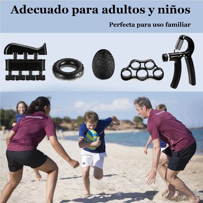 Kit Fortalecedor De Agarre De Mano 5 pz.