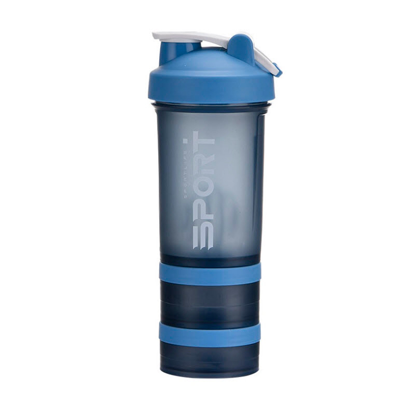 Shaker Vaso Mezclador Proteina compartimentos 3007