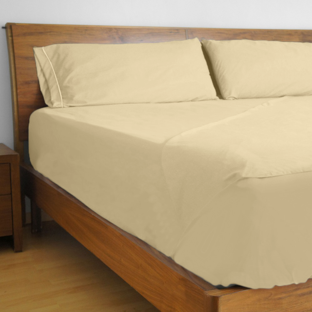 Juego de Sábanas Microfibra Koala - Individual - Beige