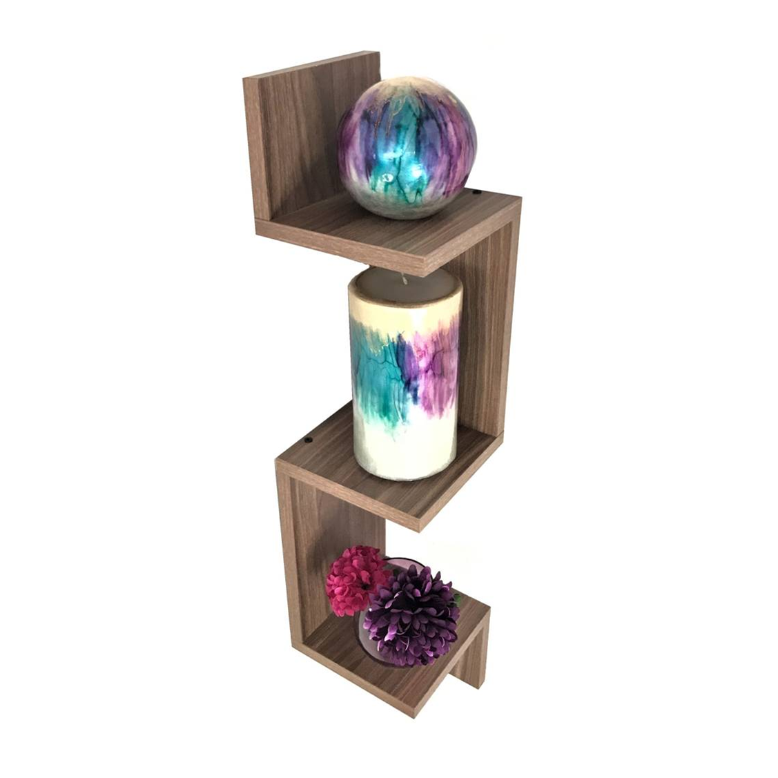 Repisas De Esquina, Esquineros Flotantes De 3 Niveles