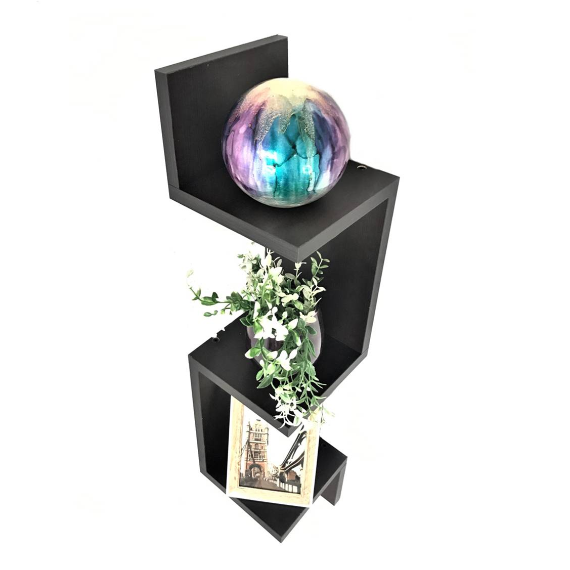 Repisas De Esquina, Esquineros Flotantes De 3 Niveles