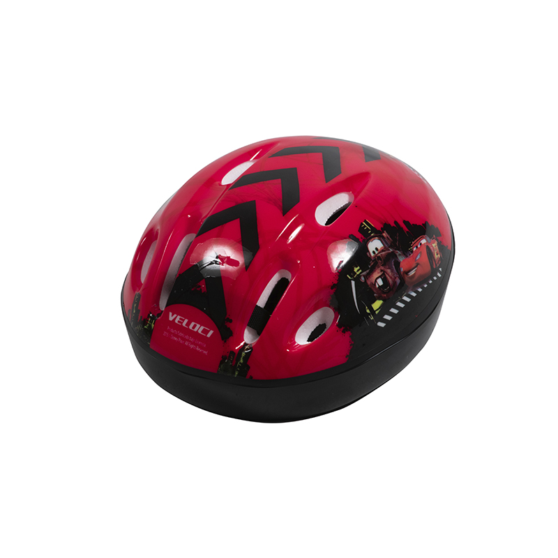 Casco Protección Infantil Bicicleta Rodada 12 Cars