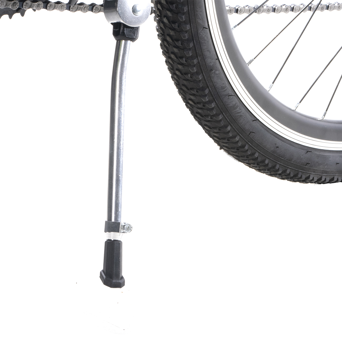 Parador Pata Central De Aluminio Para Bicicleta con Extensión