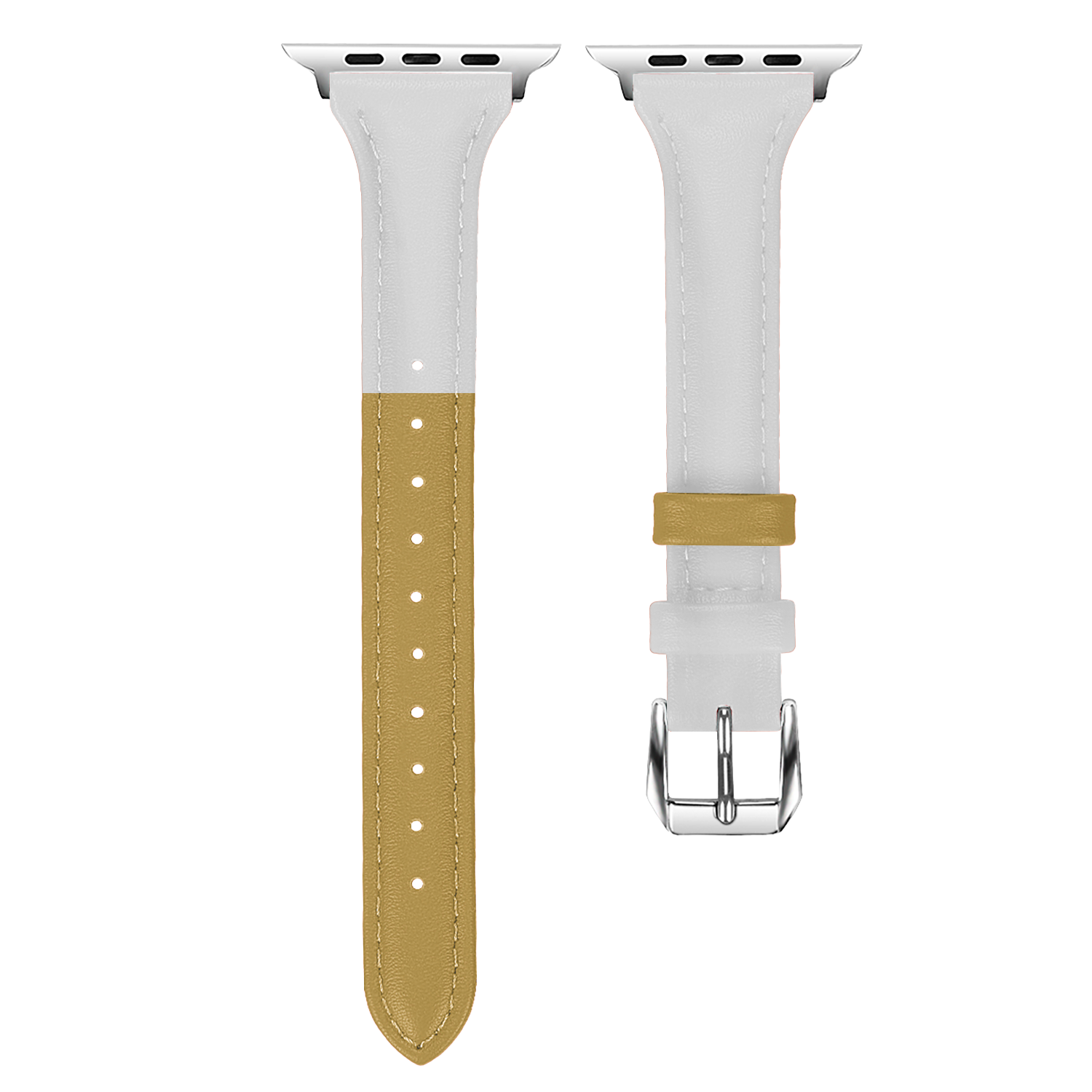 Correa Para Smartwatch Cuero Piel Compatible Con Apple Watch