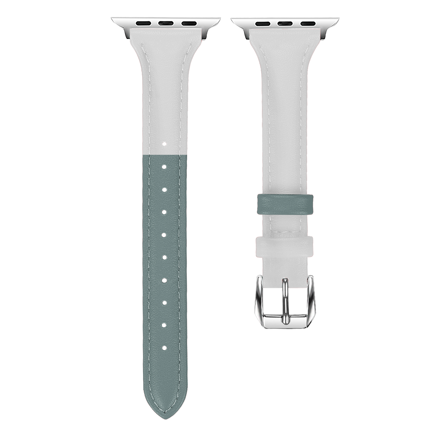 Correa Para Smartwatch Cuero Piel Compatible Con Apple Watch