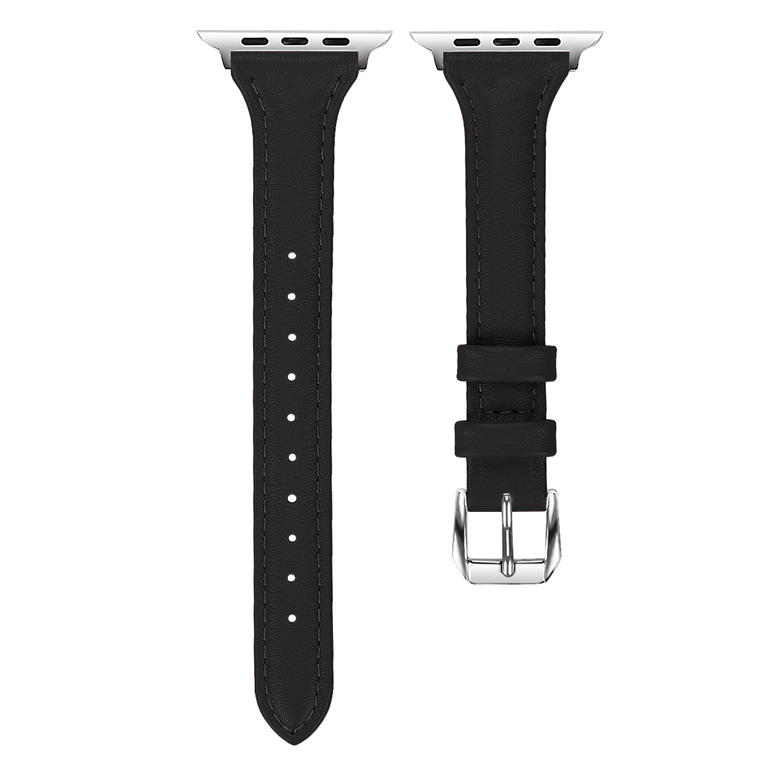 Correa Para Smartwatch Cuero Piel Compatible Con Apple Watch