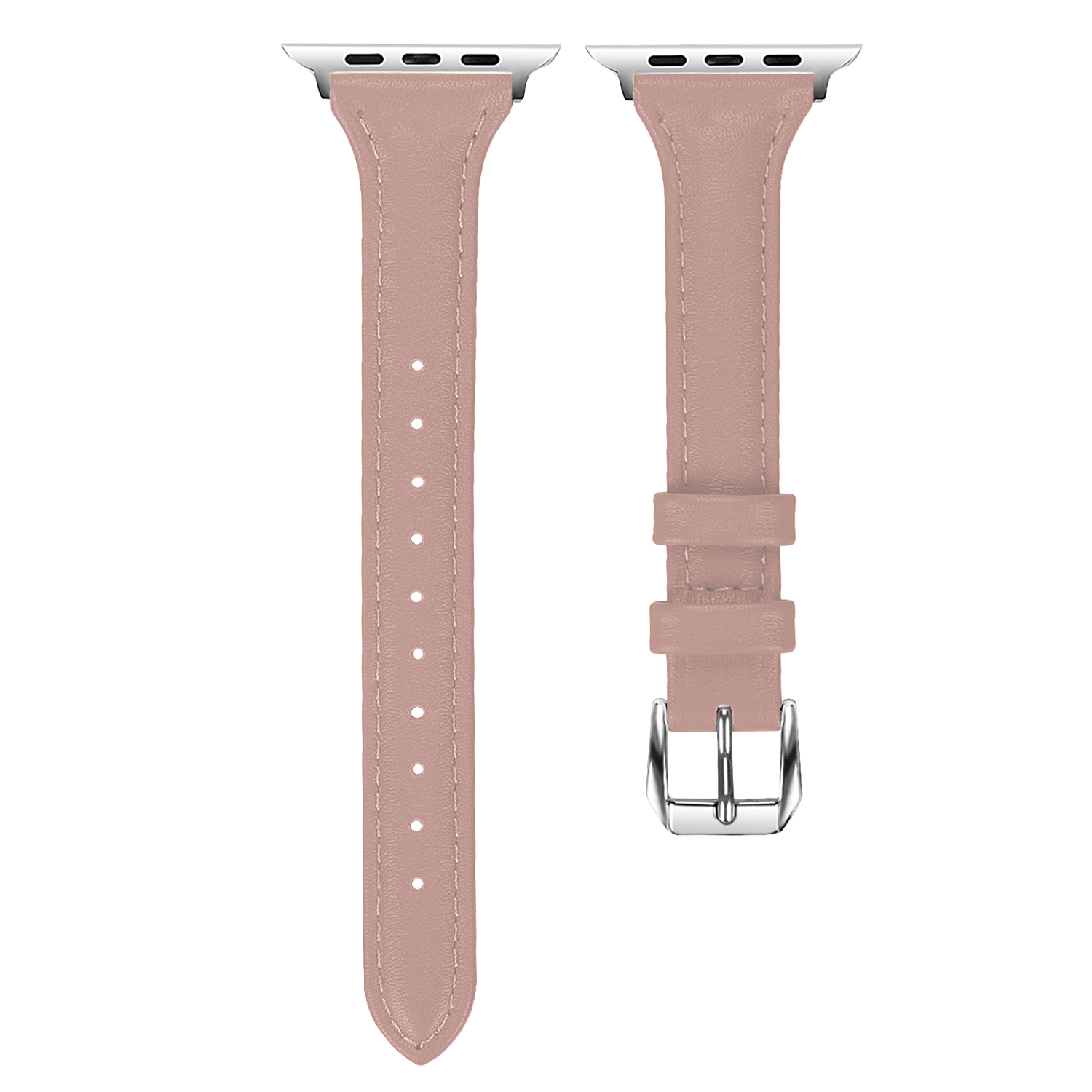 Correa Para Smartwatch Cuero Piel Compatible Con Apple Watch