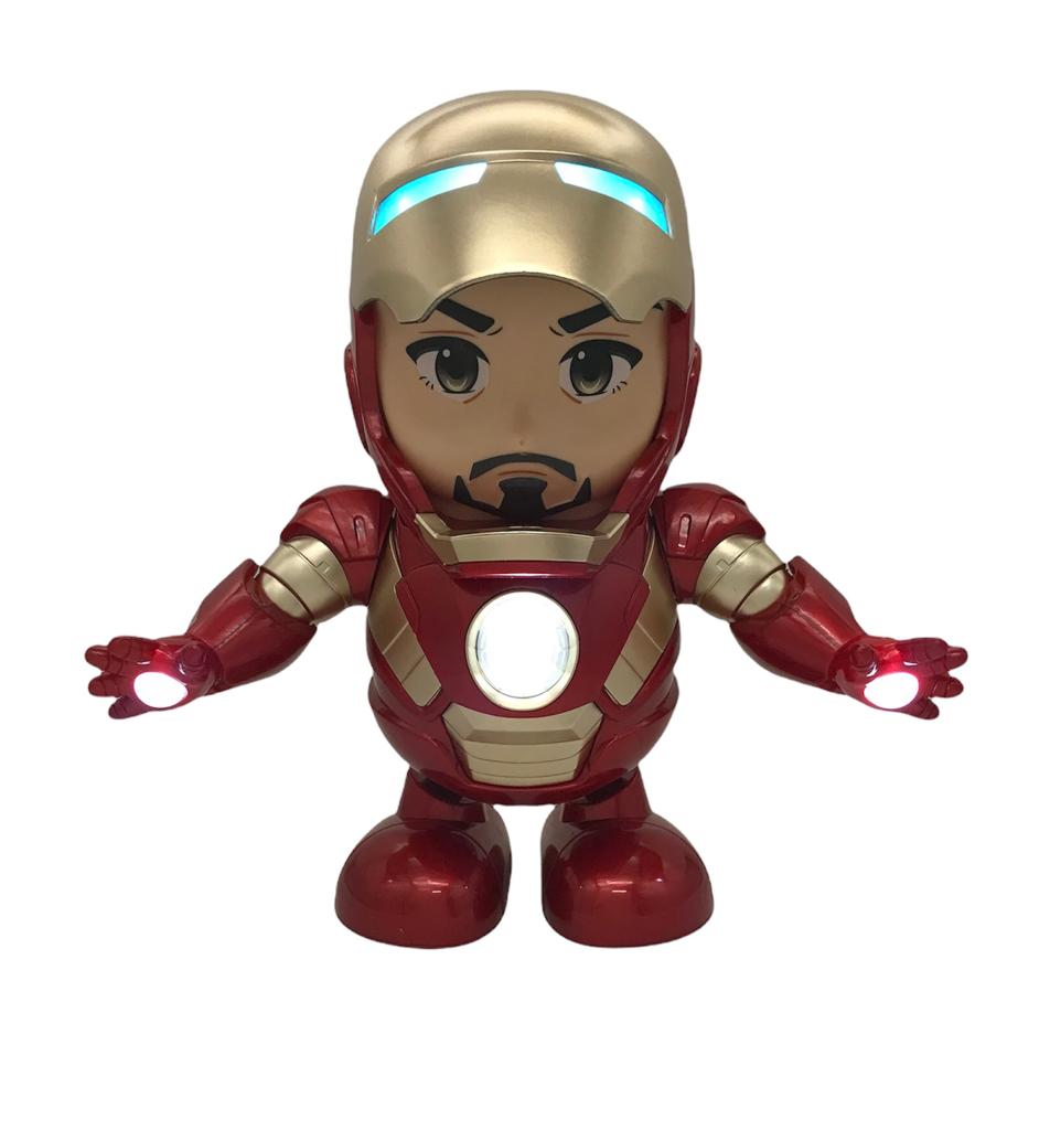 Robot Bailarín Juguete Bailarín Dance Hero Ironman  Avengers Con Luz Y Sonido