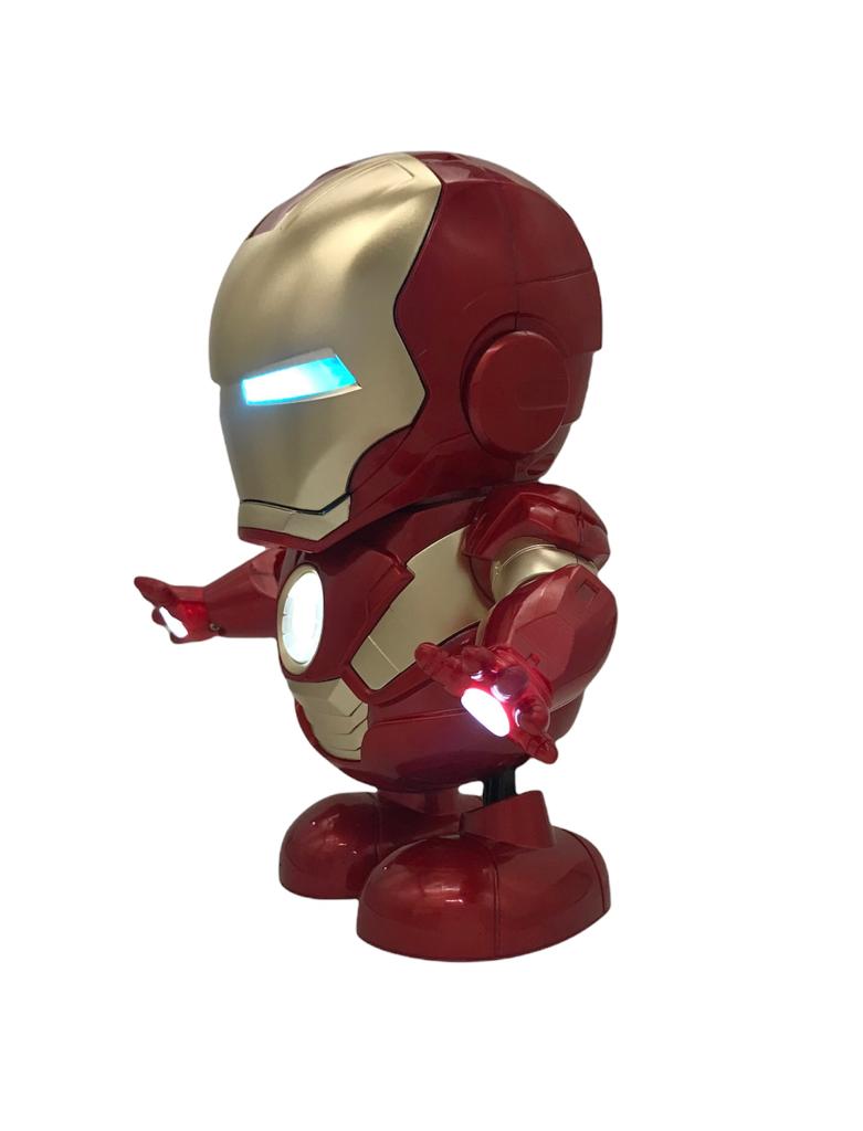 Robot Bailarín Juguete Bailarín Dance Hero Ironman  Avengers Con Luz Y Sonido