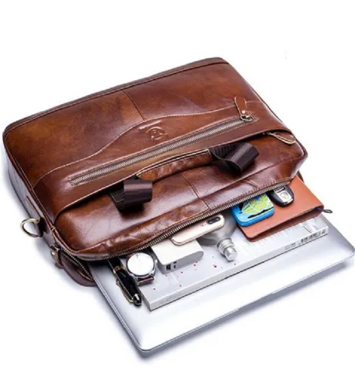 Maletín Para Laptop Ejecutivo De Cuero 